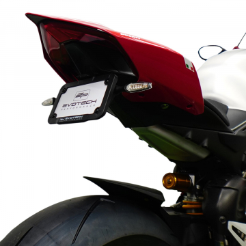 view Evotech Dynamic Tail Tidy with Indicators for Panigale V2/V4 & Streetfighter V2/V4