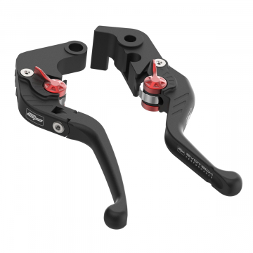 view Evotech Evo Folding Clutch & Short Brake Lever Set for Triumph models