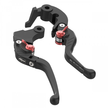 view Evotech Evo Folding Clutch and Short Brake Lever Set for Yamaha Tracer 9/GT/GT+ 2025+