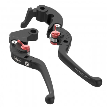 view Evotech Evo Folding Clutch and Brake Lever Set for Yamaha MT-10 & XSR900 2022+