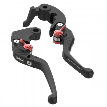 view Evotech Evo Folding Clutch and Short Brake Lever Set for Yamaha MT-10 & XSR900 2022+