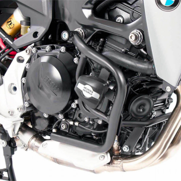view Hepco & Becker Crashbars with Protection Pad, Black for BMW F900R 2025+