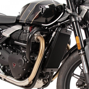 view Hepco & Becker Crashbars, Black for Triumph Speed Twin 900 2025+