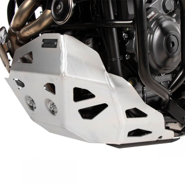 view Hepco & Becker Skid Plate, Silver for Yamaha Tenere 700 2025+