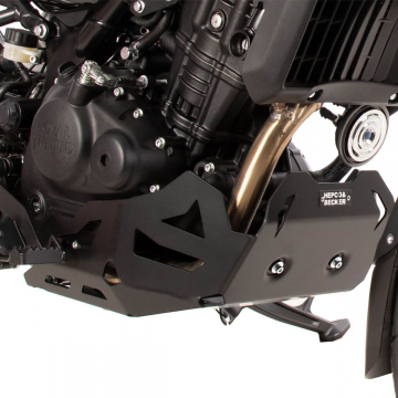 view Hepco & Becker Skid Plate, Black for Royal Enfield Himalayan 450 2024+