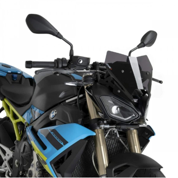 view PUIG New Generation Sport Windshield for BMW S1000R / M1000R 2025+