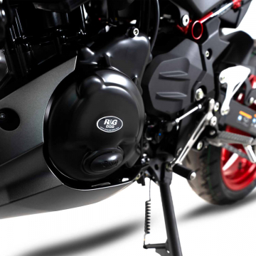 view R&G Race Engine Case Cover, Left Side for Kawasaki 250/400/500 models