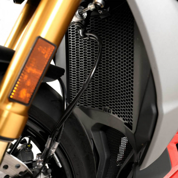 view R&G PRO Radiator Guard, Black for Ducati Streetfighter V2/S 2025+