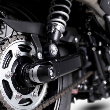 view R&G Apex Swingarm Protectors for Scrambler 900, Speed Twin 900/1200