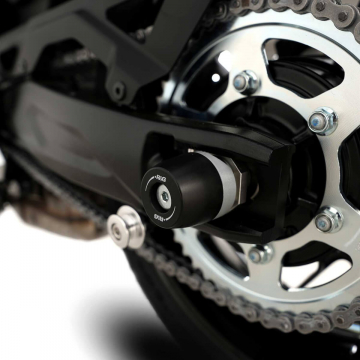 view R&G Apex Swingarm Protectors for Suzuki GSX-8T/TT/S/R & V-Strom 800DE 2023+