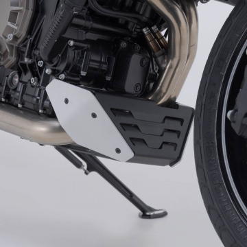 view Sw-Motech Front Spoiler, Black/Silver for Husqvarna Svartpilen/Vitpilen 801 2024+