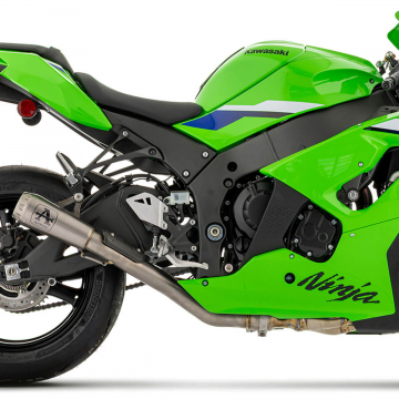 view Arrow Pro Race Half System Exhaust, Titanium for Kawasaki Ninja ZX-10R / RR 2026+