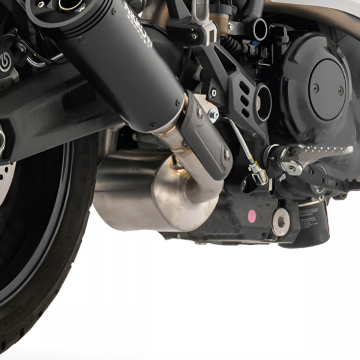 Arrow Stainless Steel Central Link Pipe for Ducati Scrambler 800 2025+