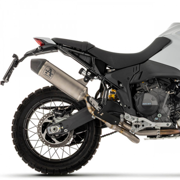 view Arrow Indy Race Slip-on Exhaust, Titanium for Ducati DesertX 2026+
