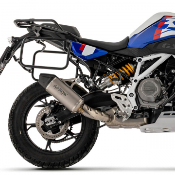 view Arrow Indy Race Evo Slip-on Exhaust, Titanium for BMW F450GS 2026+