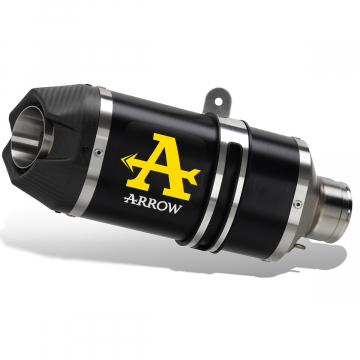 view Arrow Indy Race Slip-on Exhaust, Aluminum Dark for Kawasaki Ninja ZX-10R / RR 2026+