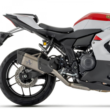 view Arrow Pista Racing Full Exhaust, Titanium for Yamaha YZF-R7 2026+