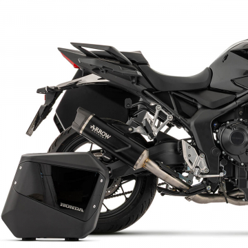 view Arrow Indy Race Evo Slip-on Exhaust, Aluminum Dark for Honda CB1000GT 2026+