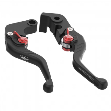 view Evotech Evo Short Clutch & Brake Lever Set for Aprilia RSV4/F & Tuono V4/F 2025+