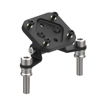 view Evotech Garmin Handlebar Clamp Sat Nav Mount for Tuareg 660/CB1000GT/Speed Twin/Tracer 9