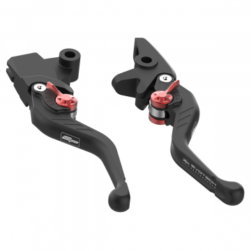 view Evotech Evo Short Brake and Clutch Lever Set for RE Himalayan/Guerrilla 450 2024+