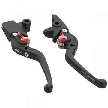 view Evotech Evo Folding Clutch and Brake Lever Set for RE Himalayan/Guerrilla 450 2024+