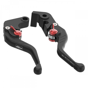 view Evotech Evo Short Clutch and Brake Lever Set for Tuono 457 2025+ & RS 457 2024+