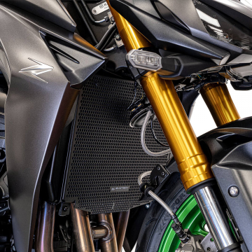 Evotech Radiator Guard, Black for Kawasaki Ninja 1000SX/1100SX/Z1100