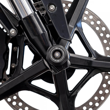 view Evotech Front Axle Sliders for BMW F450GS 2026+