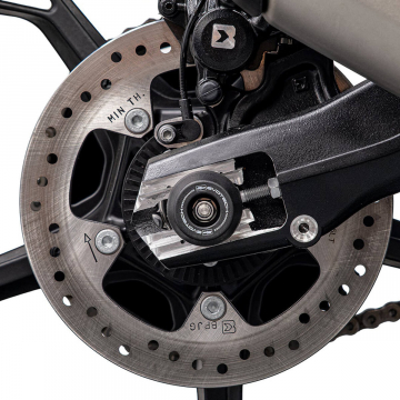 view Evotech Rear Axle Sliders for BMW F450GS 2026+