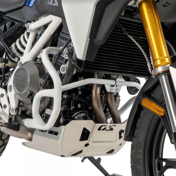 view Hepco & Becker Lower Crashbars, White for BMW F450GS 2026+