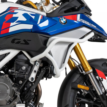 view Hepco & Becker Upper Crashbars, White for BMW F450GS 2026+