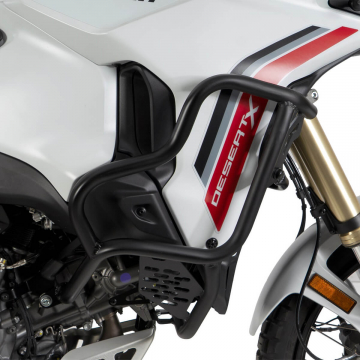 view Hepco & Becker Crashbars Solid, Black for Ducati DesertX V2 2026+