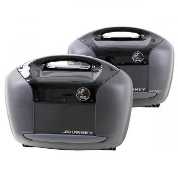 view Hepco & Becker 610.280 00 11 Journey Side Case Set 42 Liter, Black
