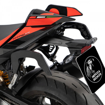 view Hepco & Becker C-Bow Side Carriers for Aprilia Tuono V4 Factory 2025+