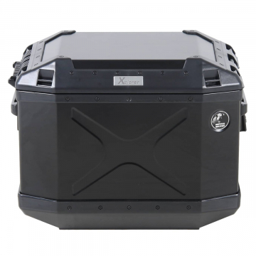 Hepco & Becker Xplorer 40 Liter Sidecase Black Aluminum Left