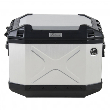 Hepco & Becker Xplorer 40 Liter Sidecase Aluminum Left