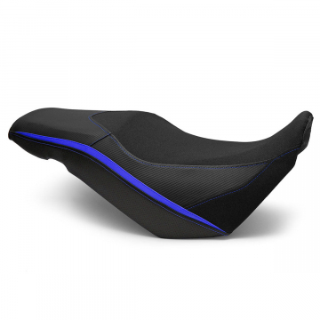 view Luimoto Styline Rider Seat Cover, Blue for Suzuki V-Strom 650 '17-'24