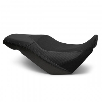 view Luimoto Styline Rider Seat Cover, Perforated Black for Suzuki V-strom 650 '17-'24