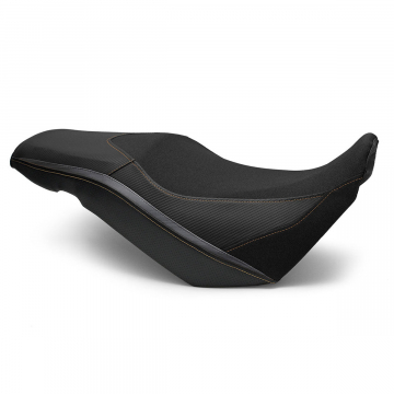 view Luimoto Styline Rider Seat Cover, Aluminum Gunmetal for Suzuki V-strom 650 '17-'24