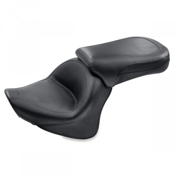 view Mustang Wide Touring Vintage Seat for Yamaha V-Star 650 Classic/Silverado '98-'10