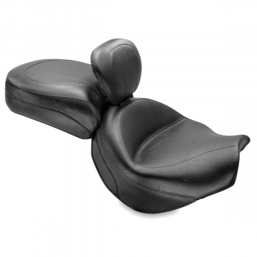 view Mustang Wide Touring Vintage Seat, Backrest for Kawasaki Vulcan 2000 '04-'10