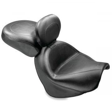 view Mustang Standard Touring Seat with Backrest for Suzuki Boulevard C50/T '09-'25