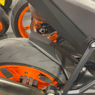 view PUIG Rear Fender Extension, Matte Black for KTM 990 Duke R 2026+
