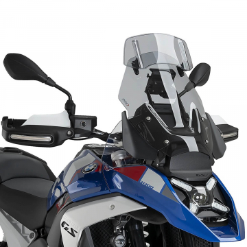 view PUIG Touring Windshield with Visor, Smoked for BMW R1300GS/Adventure 2024+