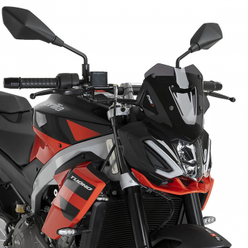 view PUIG New Generation Sport Windshield for Aprilia Tuono 457 2025+