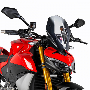 view PUIG New Generation Touring Windshield for Ducati Streetfighter V2/S 2025+