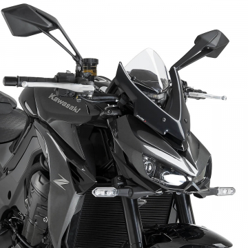 view PUIG New Generation Sport Windshield for Kawasaki Z1100/SE 2025+