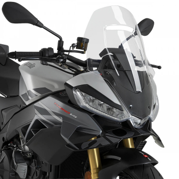 view PUIG Touring Windshield for Aprilia Tuono V4 1100 Factory 2025+