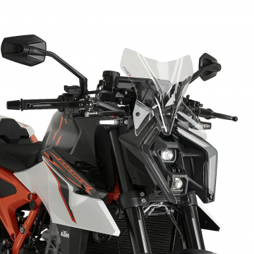 view Puig New Generation Sport Windshield for KTM 990 Duke R 2026+
